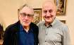 Robert De Niro and Anupam Kher