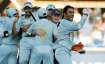 Team India's new captain MS Dhoni (far right) led team to World Cup triumph in inaugural World T20.