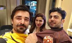 This reunion picture of Fawad Khan and Mahira Khan
