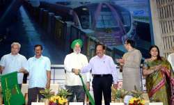 Delhi CM Arvind Kejriwal along with Transport Minister