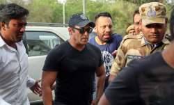 Salman Khan reaches Jodhpur airport amid high securty,