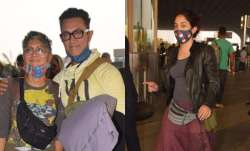 Aamir Khan and wife Kiran Rao ira khan azad photos