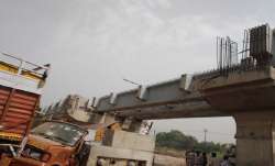 Under-construction Bridge, Collapse, Delhi, Punjabi Bagh, Death, rescue operation 