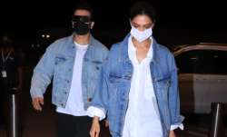 Ranveer Singh-Deepika Padukone twin in matching denim