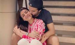 Kajal Aggarwal gautam kitchlu romantic pics