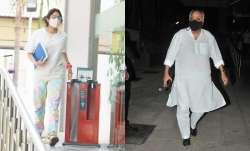 Janhvi-Boney Kapoor visit Hinduja Hospital where A