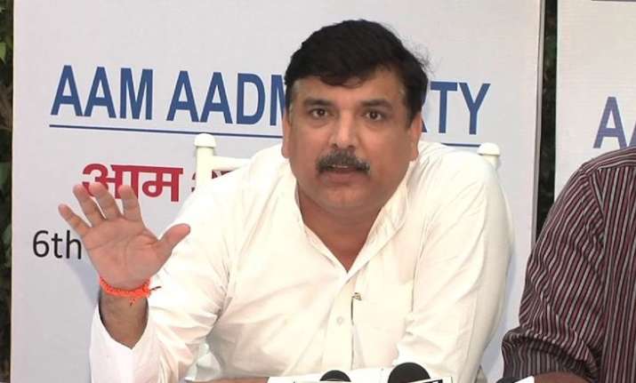 AAP spokesperson Sanjay Singh