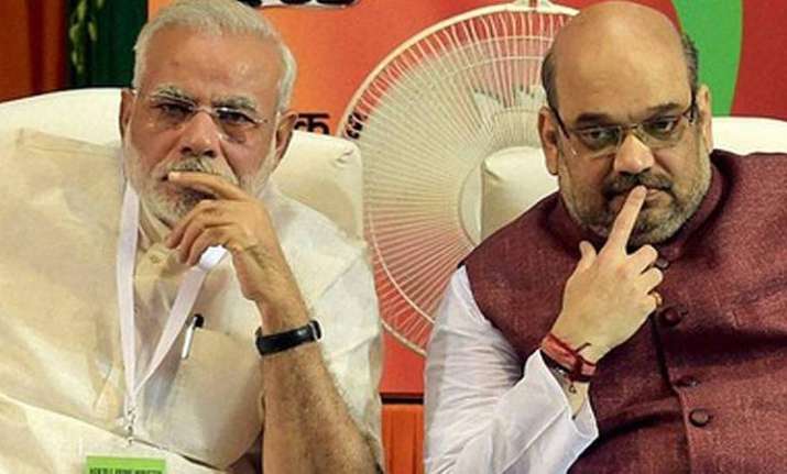 Prime Minister Narendra Modi and BJP president Amit Shah