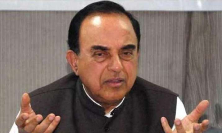 BJP MP Subramanian Swamy