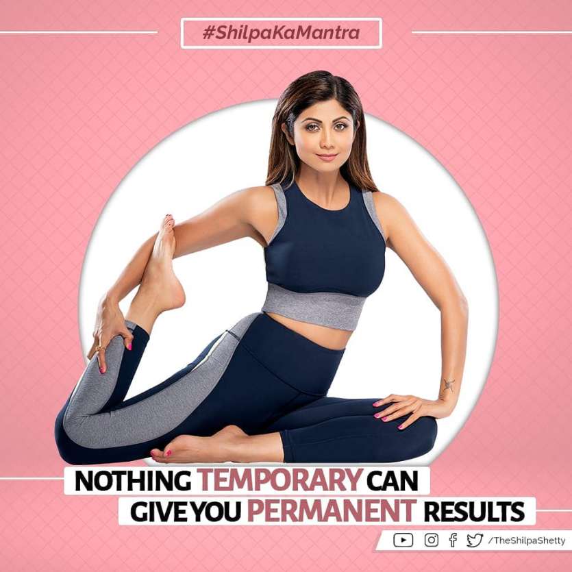 Stay healthy with Shilpa Shetty, follow #ShilpaKaMantra ...