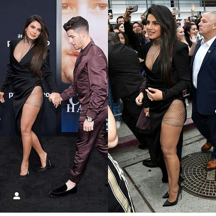 She managed to carry the dress with all the class and glamour.