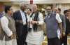 Union Home Minister Rajnath Singh and CPI leader D Raja