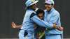 Irfan Pathan with Yuvraj Singh and Virender Sehwag