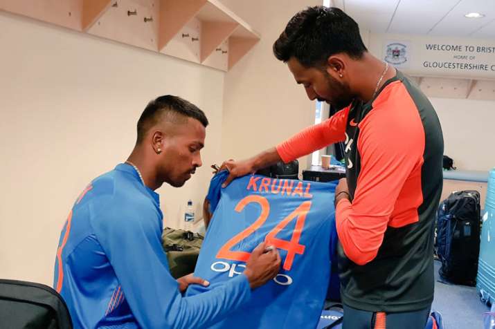 krunal pandya jersey number