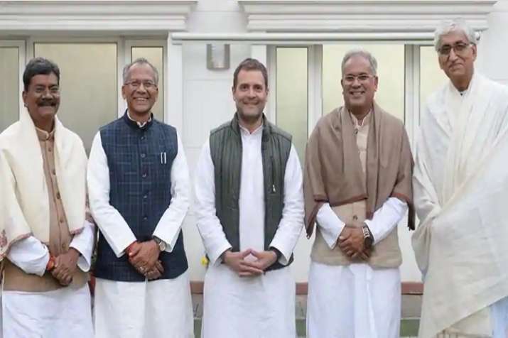 Earlier on Saturday, Rahul Gandhi held talks with four