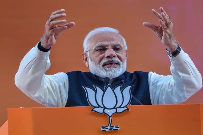 Modi alleged that the Congress even tried to impeach former