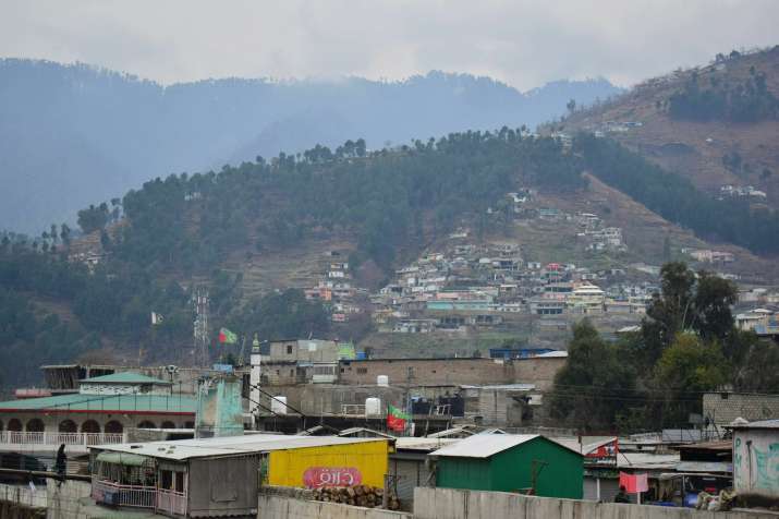 A view of Pakistani village Balakot, Pakistan