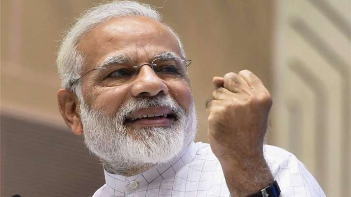 The voters also gave thumbs-up to Modi's leadership as well