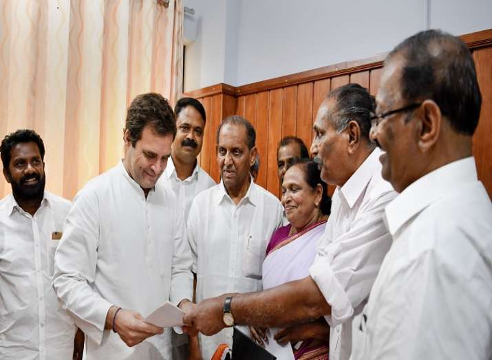 Congress President Rahul Gandhi meets various delegations