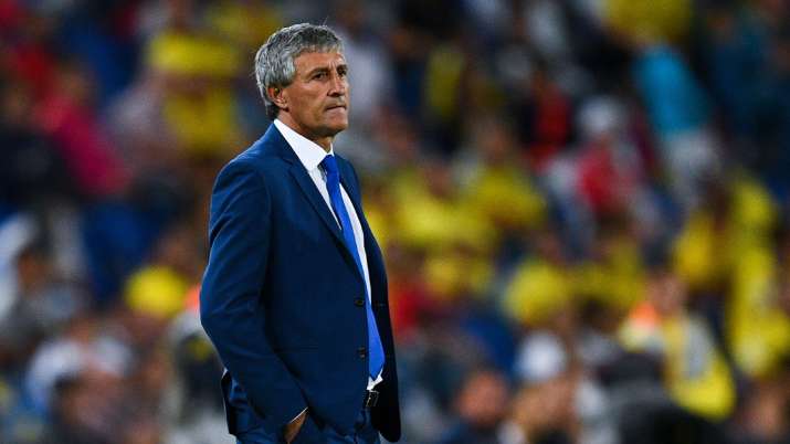 barcelona, barcelona la liga, la liga restart, quique setien