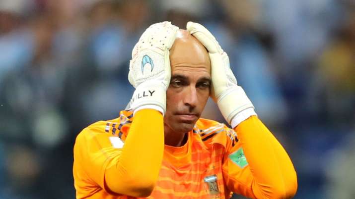 willy caballero, willy caballero argentina, willy caballero 2018 world cup, 2018 fifa world cup