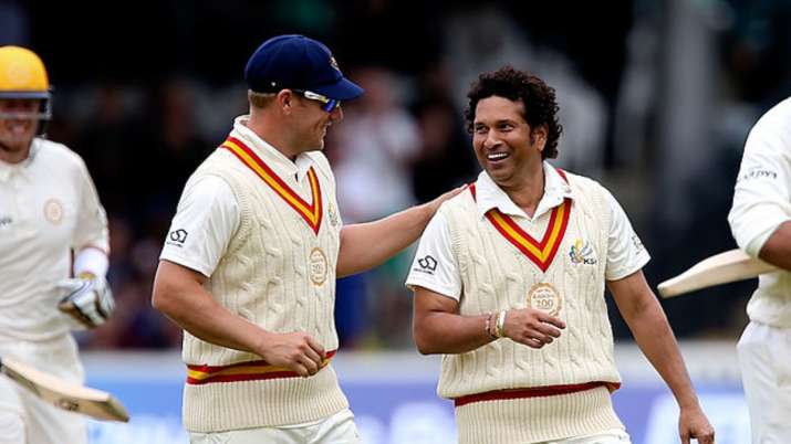 aaron finch, sachin tendulkar, mcc vs row 2014, lords bicentenary celebrations match
