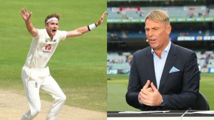 stuart broad, shane warne, shane warne australia, shane warne twitter, stuart broad 500 wickets, sha