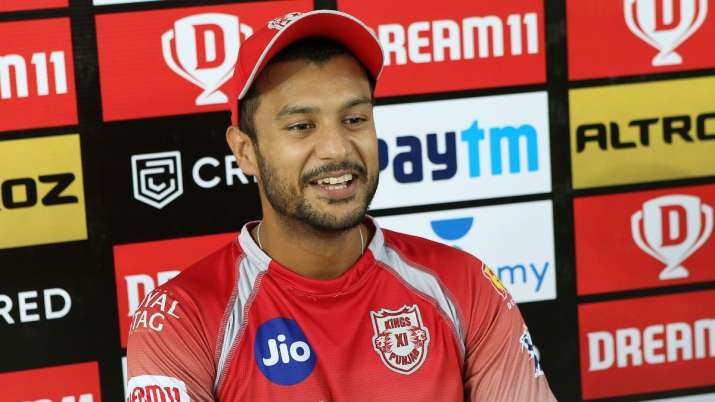 IPL 2020 I Don t Know What To Say KXIP s Mayank Agarwal After 