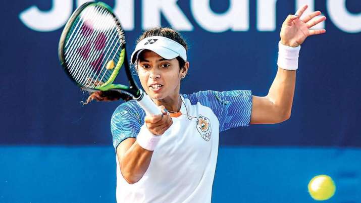 Indian tennis player Ankita Raina