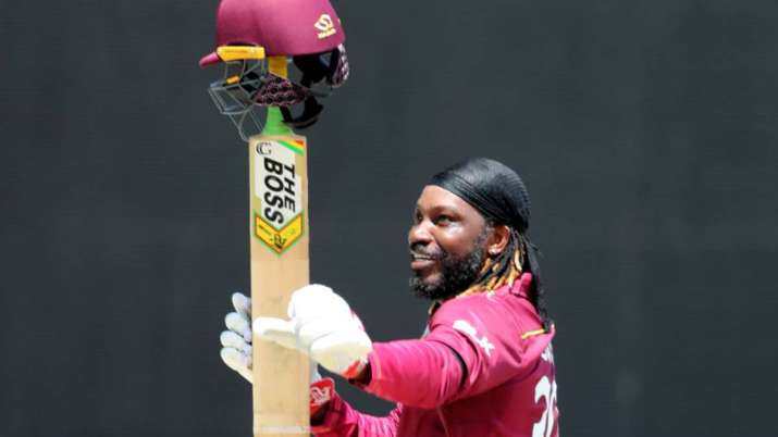 West Indies dasher Chris Gayle