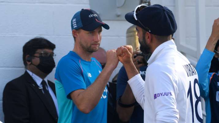 Joe Root and Virat Kohli